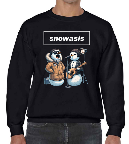 Snowasis / Liam & Noel Snowmen Christmas Sweatshirt Jumper - Adult Sizes
