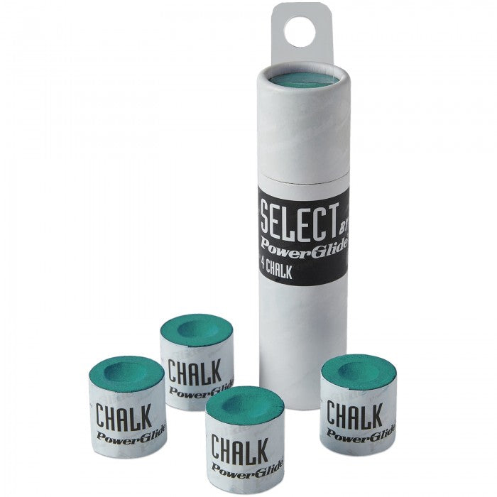 POWERGLIDE Snooker / Pool Premium Round Chalk- Blue or Green.