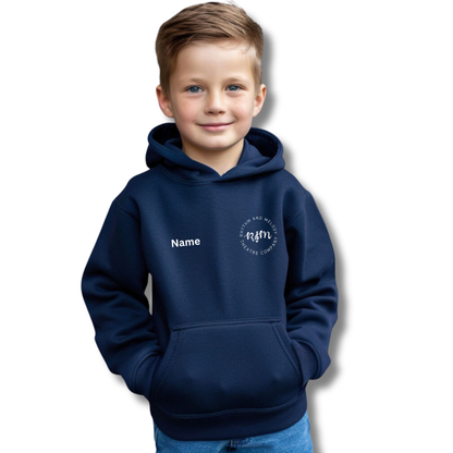 Rhythm and Melody Pullover Hoodie – Junior & Adult Sizes (Navy)