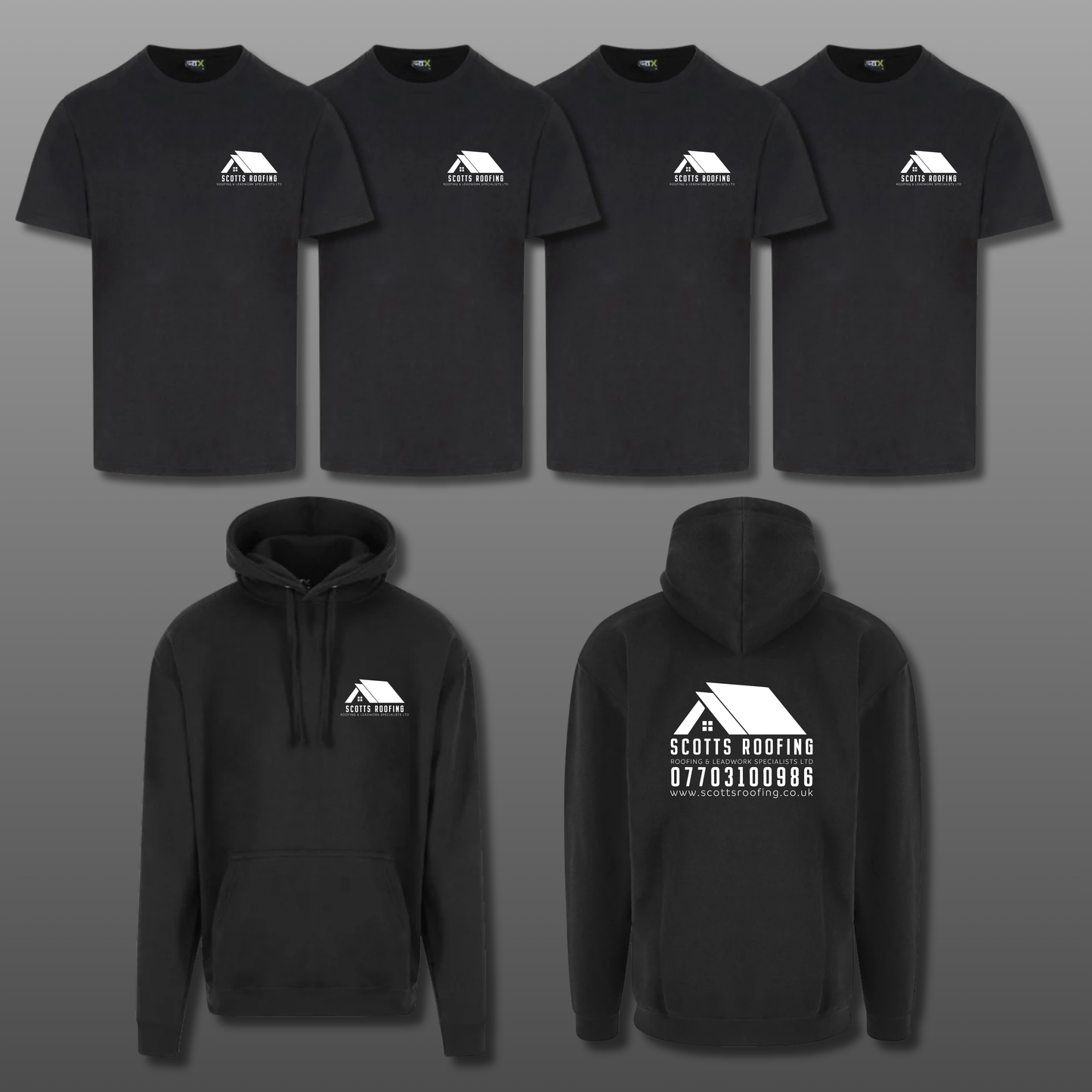 Custom Order for Scotts Roofing