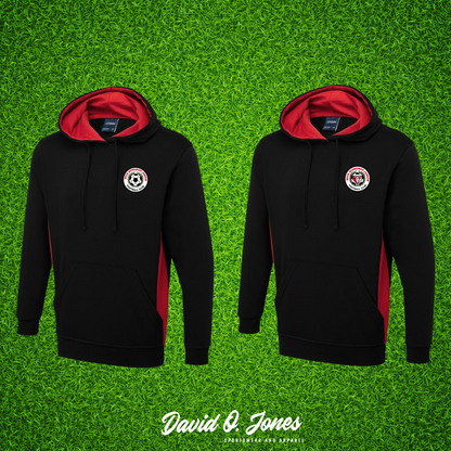 Wick Dynamos // Diamonds Supporters Two Tone Hooded Sweatshirt