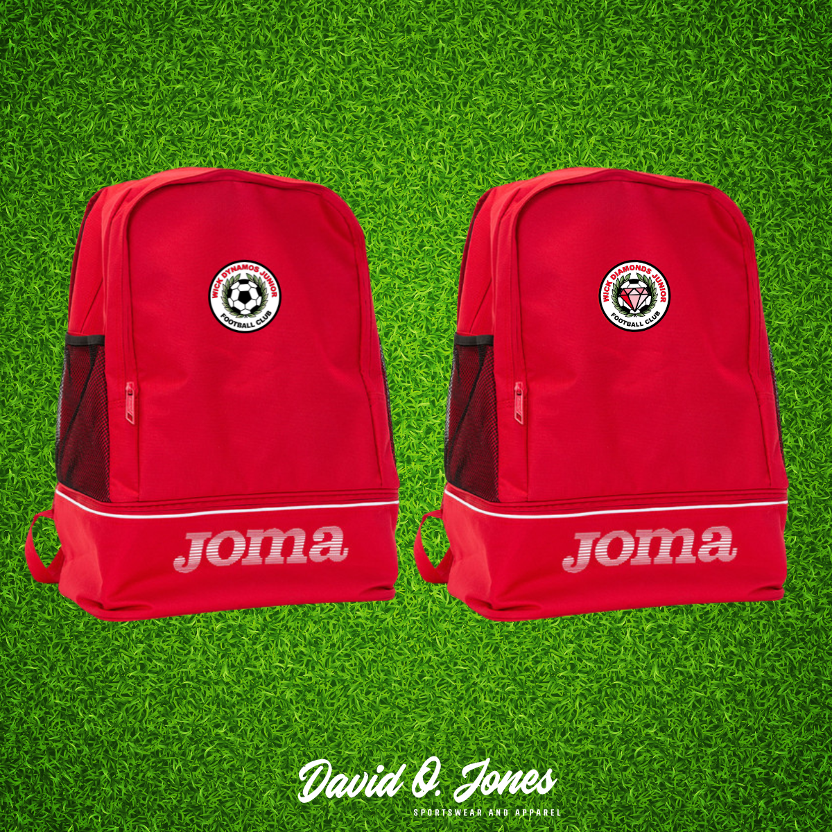 Wick Dynamos // Diamonds Joma Boot Compartment Backpack
