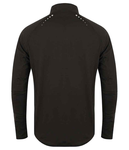 Tombo Long Sleeve Zip Neck Performance Top