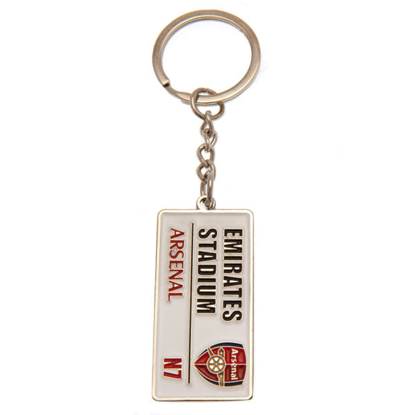 Football Teams Street Sign Keyring