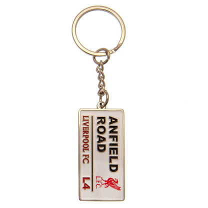 Football Teams Street Sign Keyring