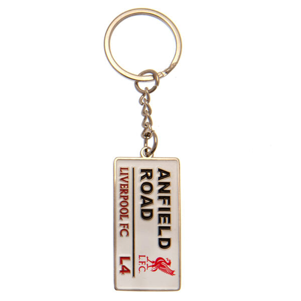 Football Teams Street Sign Keyring