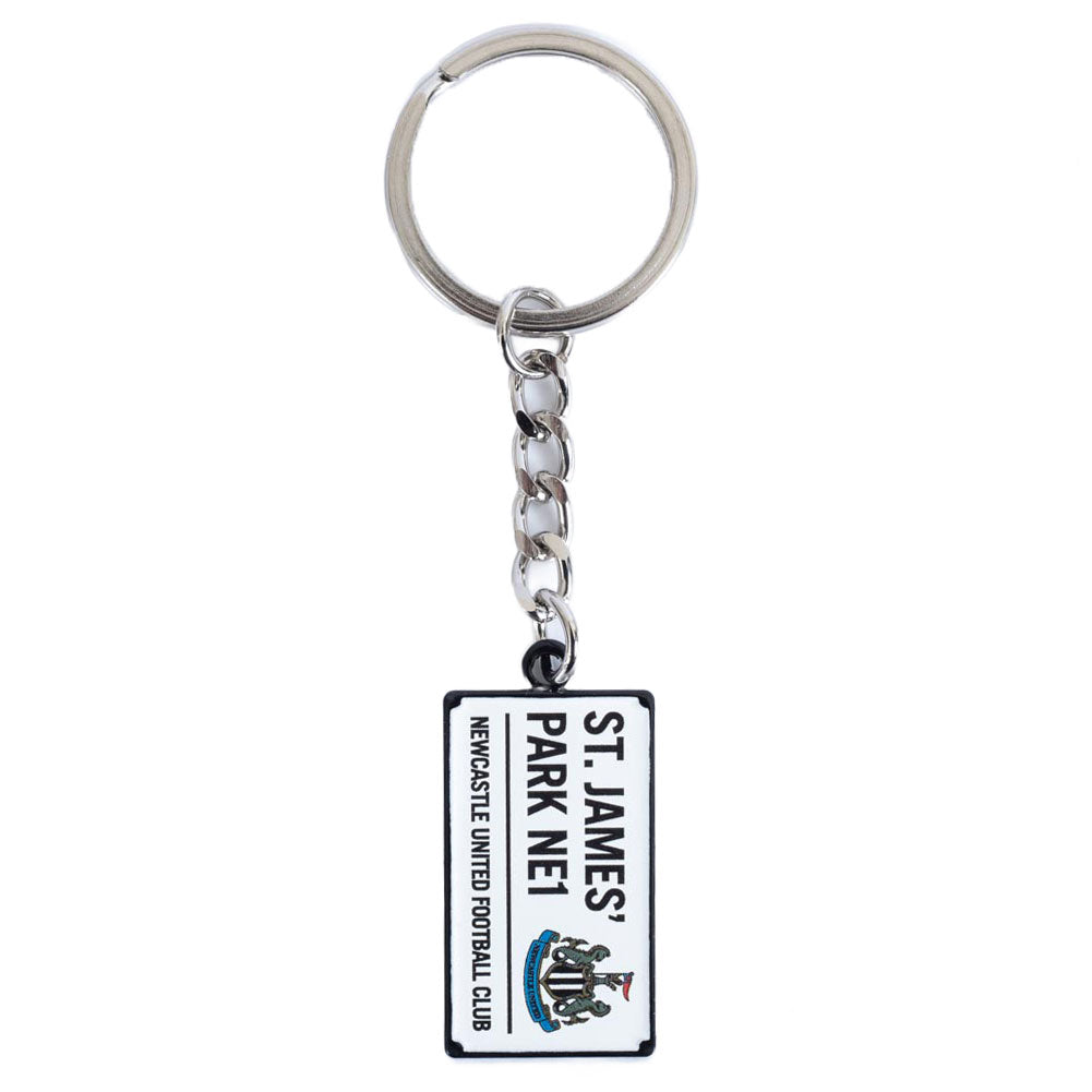 Football Teams Street Sign Keyring