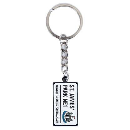 Football Teams Street Sign Keyring