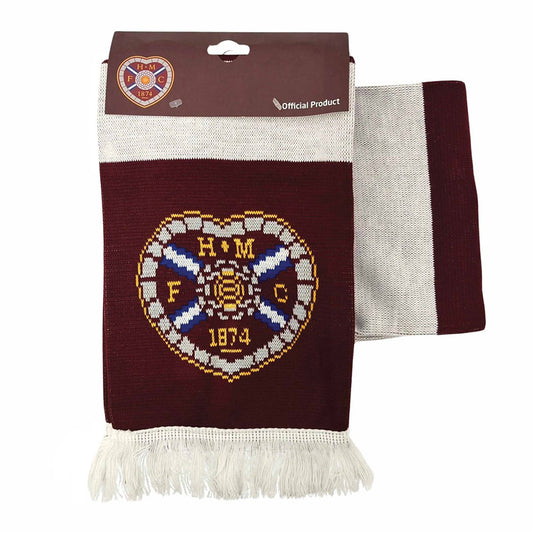 Hearts FC Bar Scarf