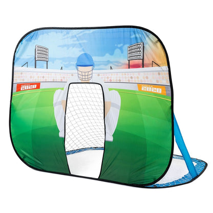 PowerPlay 2 In 1 Pop Up Garden Football Goal & Cricket Wicket