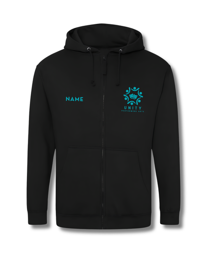 Unity Performing Arts Black Zip Hoodie