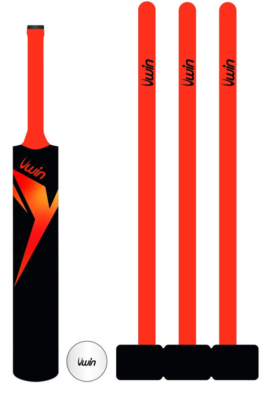Uwin Plastic Garden Cricket Set