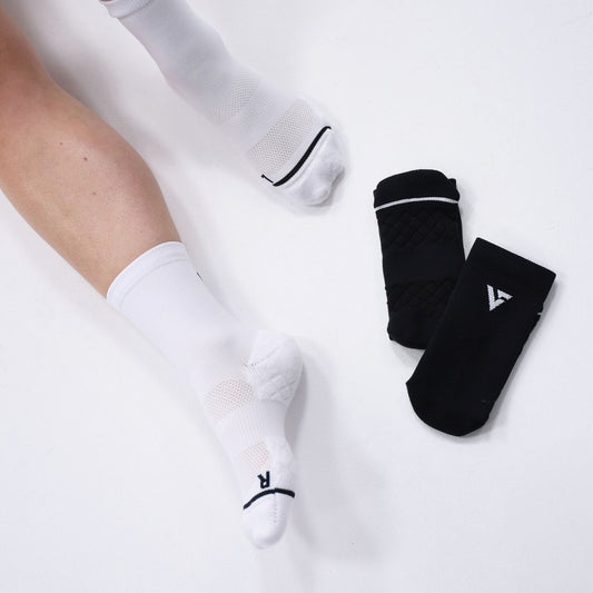 Velocity Performance Crew Running Socks (2 Pairs)