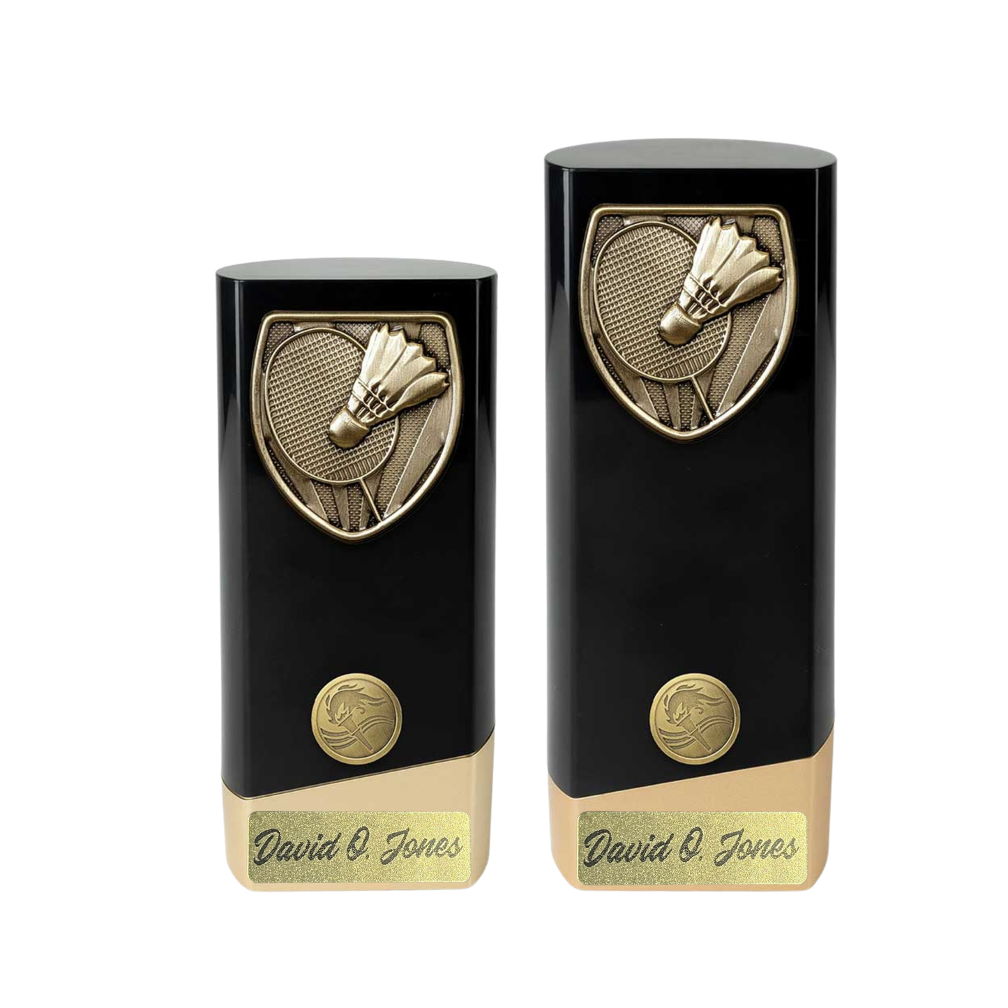 Prime Cobra Badminton Award Trophy Black