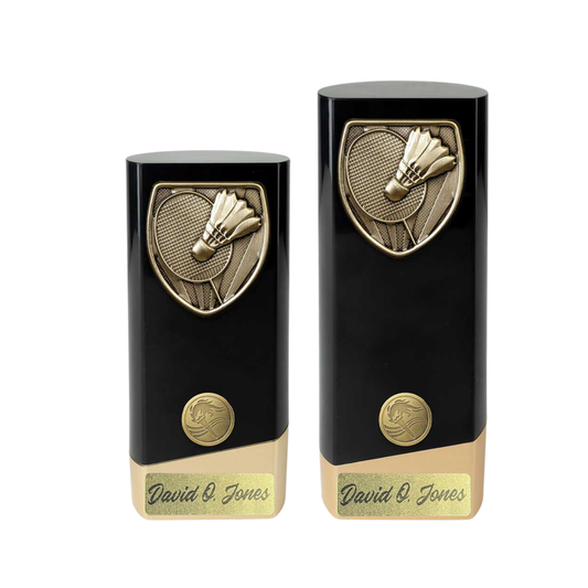 Prime Cobra Badminton Award Trophy Black