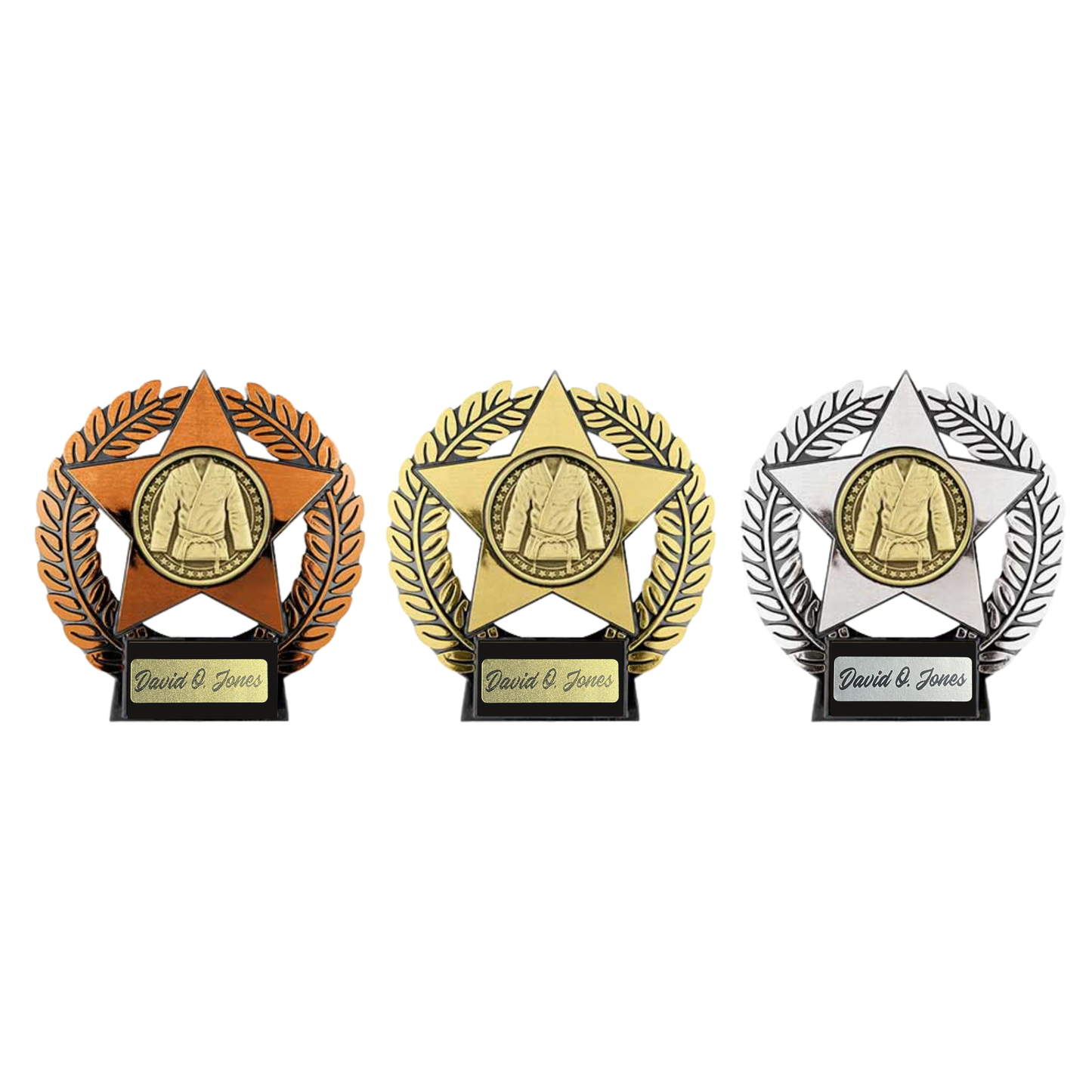 Emperor Star Martial Arts Plaque Trophy