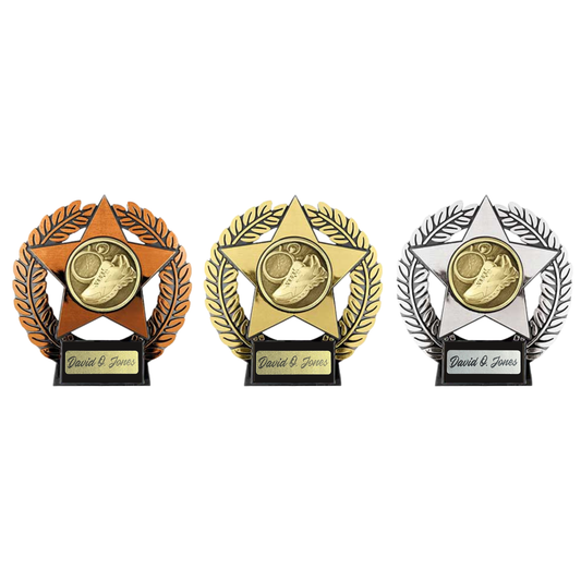 Emperor Star Running Plaque Trophy