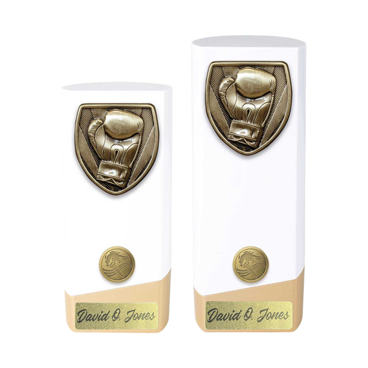 Prime Cobra Boxing Award Trophy White