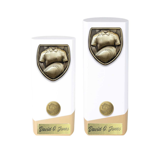 Prime Cobra Rugby Shirt & Ball Award White