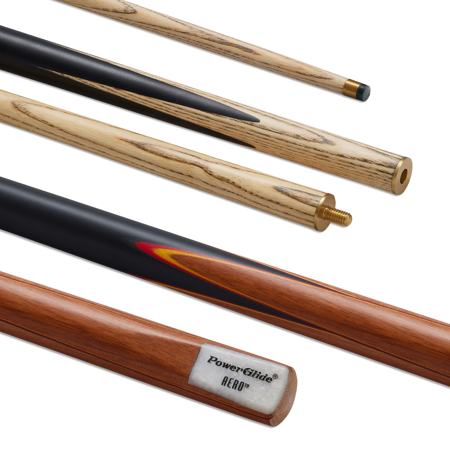 Aero Snooker Cue 2 Piece 9.5mm Tip