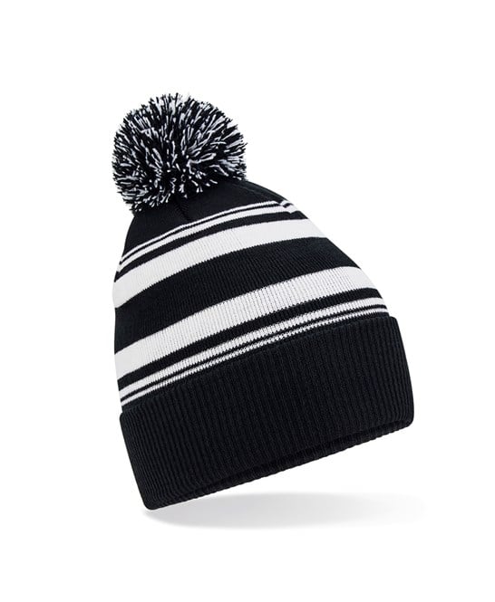 Striped Teamwear Supporter beanie winter hat