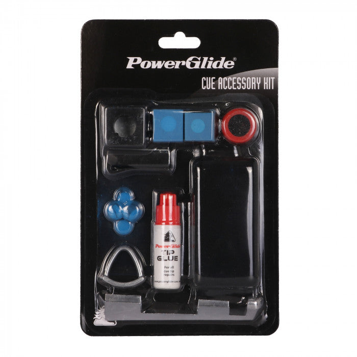 Powerglide Snooker Pool Cue Accessory Kit