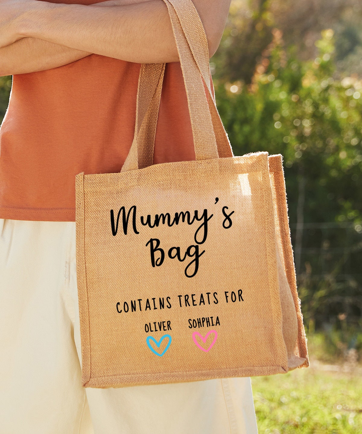 Custom  Nanna / Mummy Bags - Treats for (Add Names)
