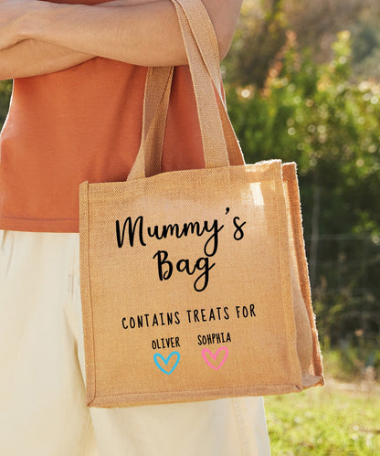 Custom  Nanna / Mummy Bags - Treats for (Add Names)