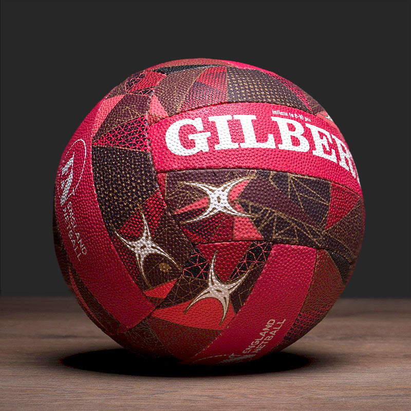 Gilbert England Supporter Netball - Size 5