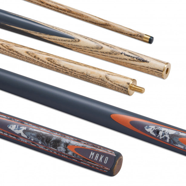Powerglide MAKO SNOOKER CUE 2 PIECE10MM