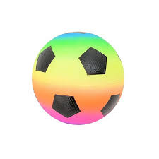 V12 Football - Rainbow, 8.5''