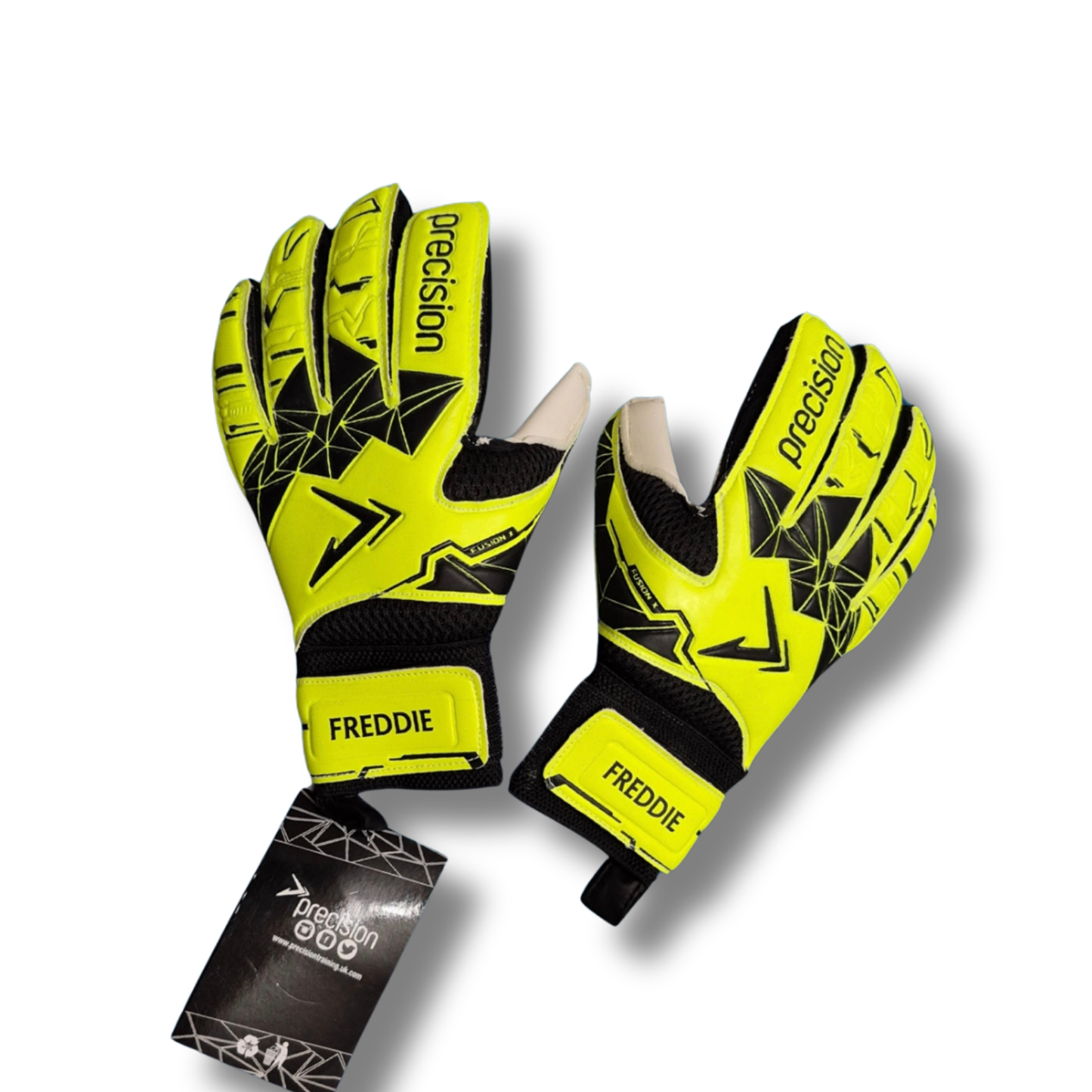 Customised Gift - Name Football Goalkeeper Gloves - Junior and Adults sizes.