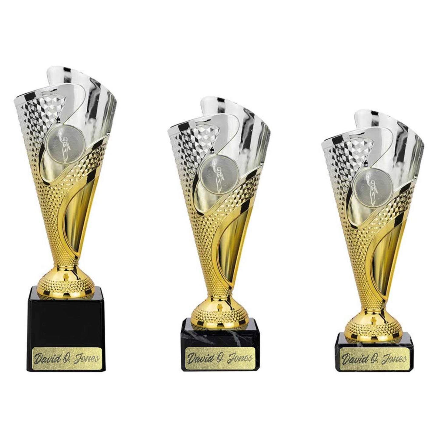 Rodeo Trophy Gold & Silver