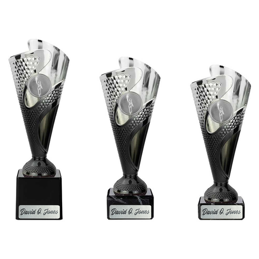 Rodeo Trophy Black & Silver