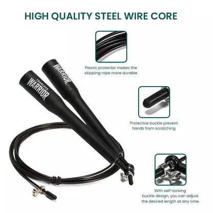 Cimac Boxing Speed Rope with Spare Cable and Carry Bag
