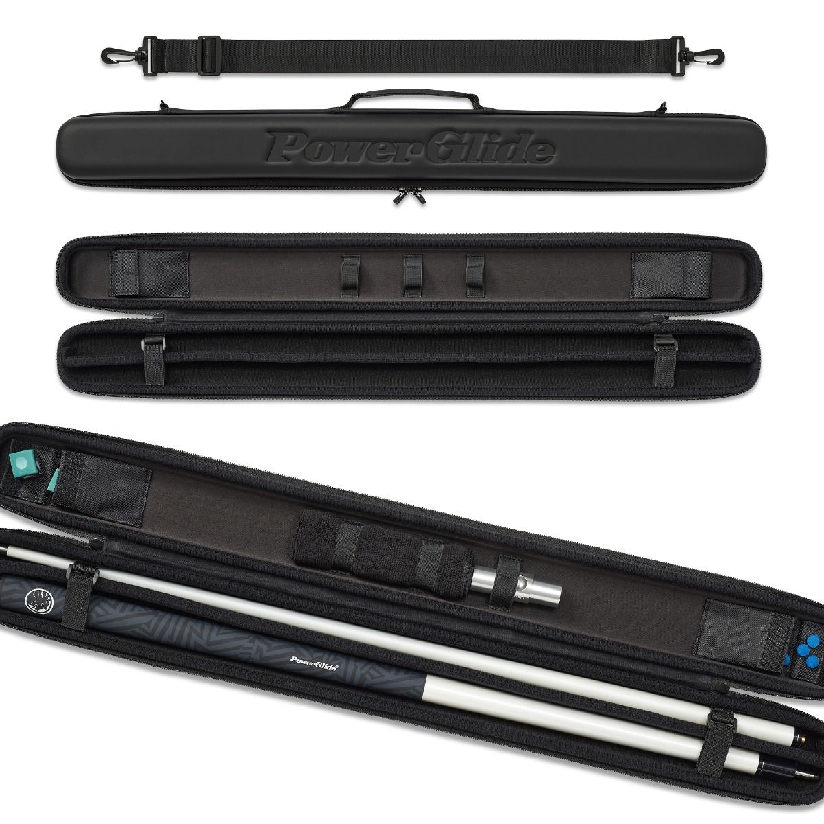 SVARTUR 2 PIECE CUE CASE