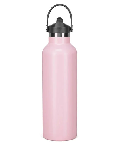 Tridri® vacuum sports water bottle with flip up straw