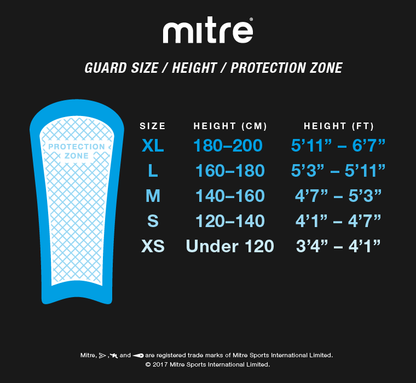 Mitre Aircell Speed shinpads black/white