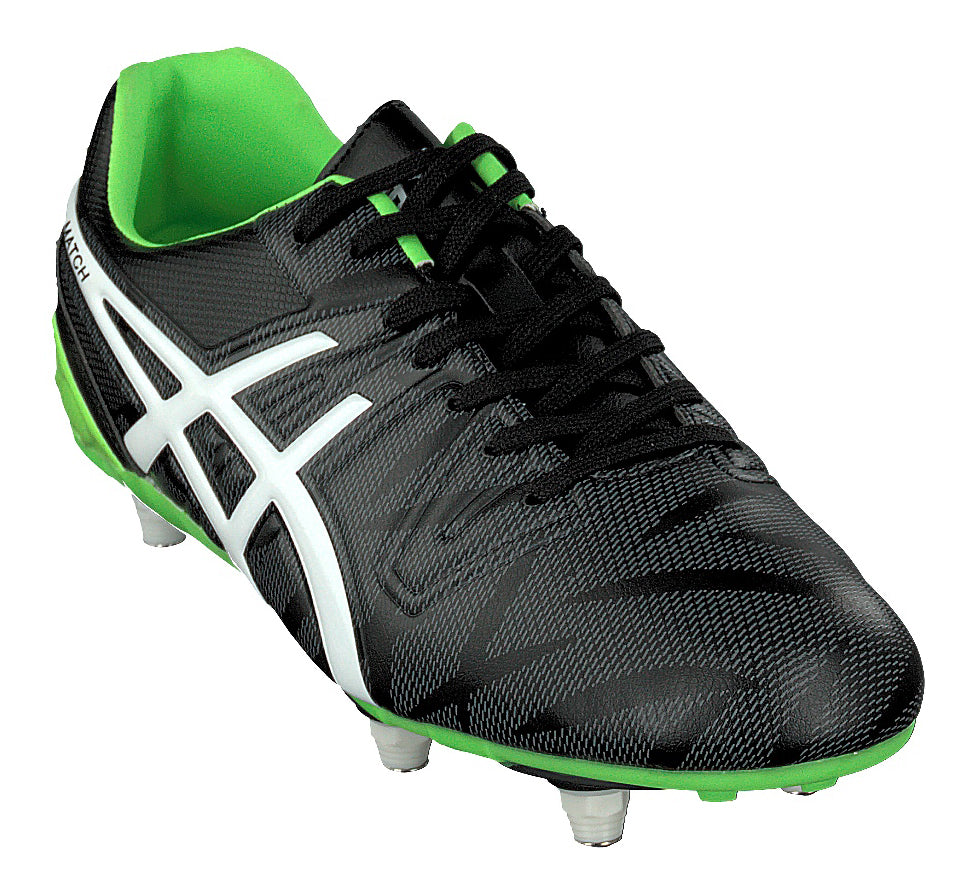 ASICS Match ST Football or Rugby boots classic Black design
