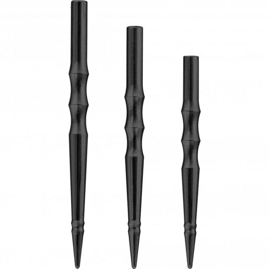 HARROWS  Sabre Steel Tip Machined DARTS Points - Black - 35mm