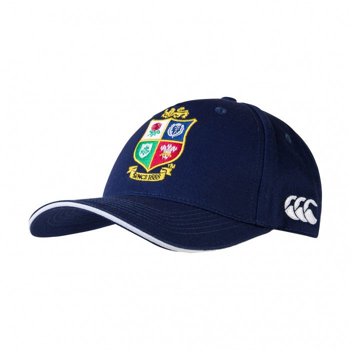 British and Irish Lions 2021 Rugby Cotton Drill Cap Hat Peacoat - ONE SIZE