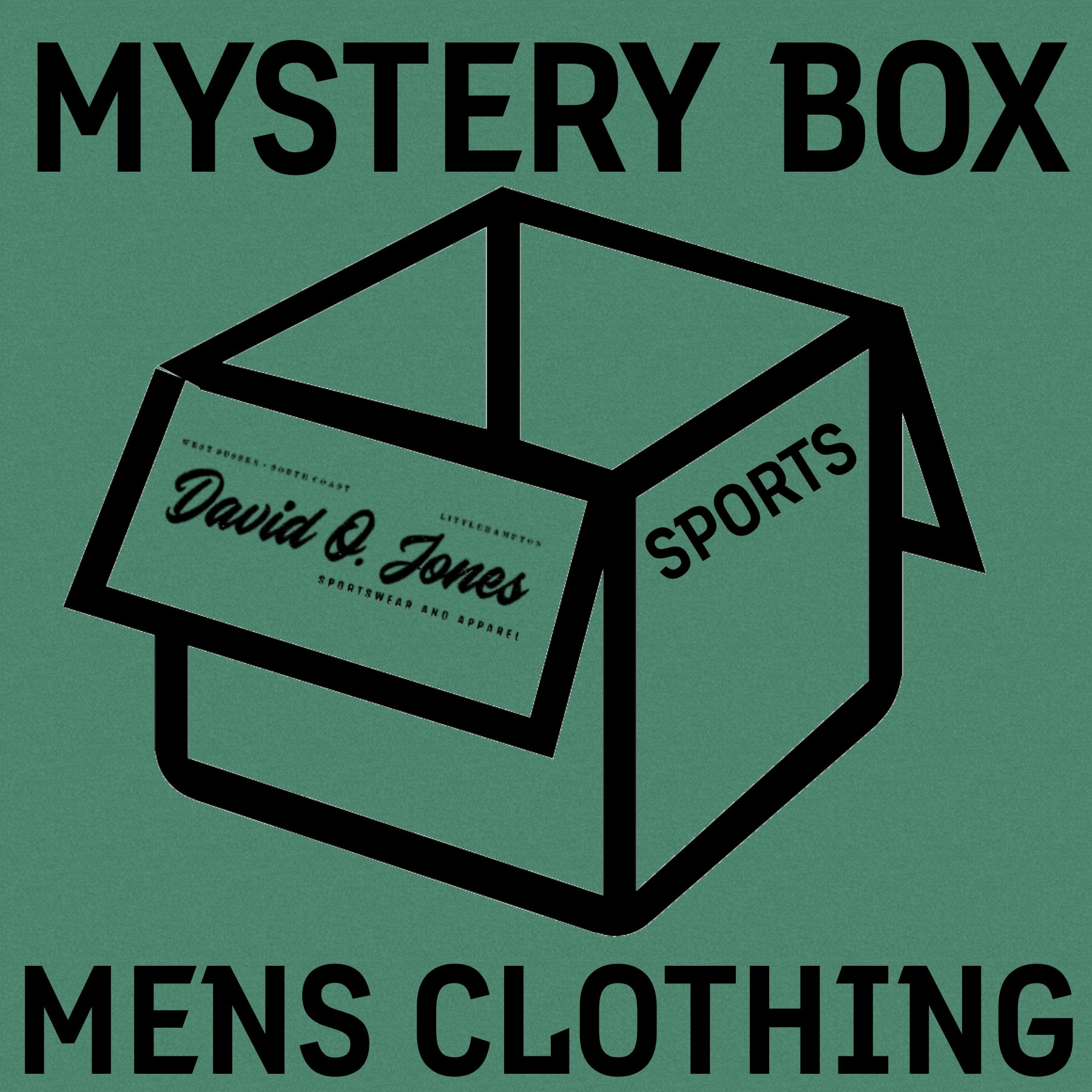 Mystery Box - Men's Sports Clothing – David O Jones Online Sports