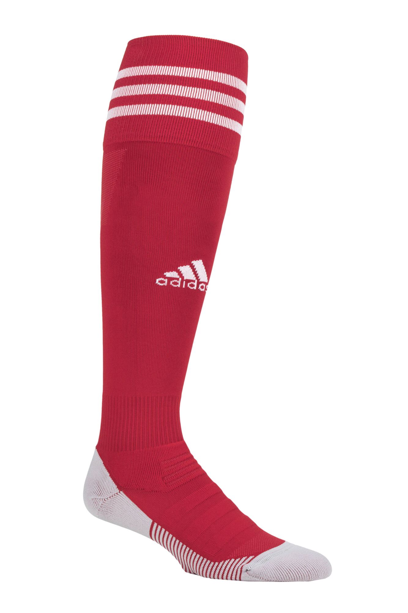 Adidas Football Socks Red White Stripes
