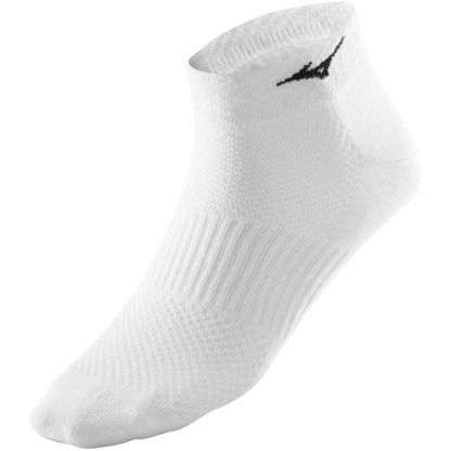 Mizuno Dry Lite Training Mid Sock White and Black 3 Pair Pack