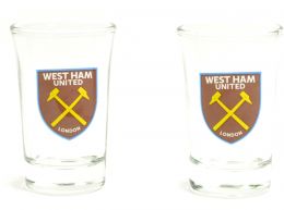 Various teams Two Pack Word Mark Shot Glasses- Size One Size