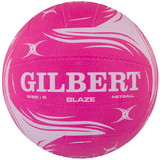 GILBERT BLAZE MATCH NETBALL- size 5