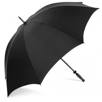 Quadra Pro Golf Windproof Umbrella Black 130cm