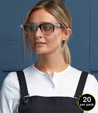 Easy Fit Face Shield (with glasses)