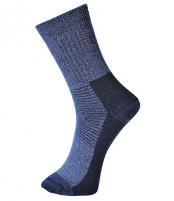 Portwest Thermal Workwear Cotton Socks SK11- Blue
