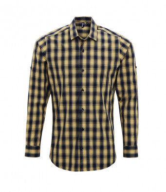 Premier Workwear Mulligan Check Long Sleeve Shirt